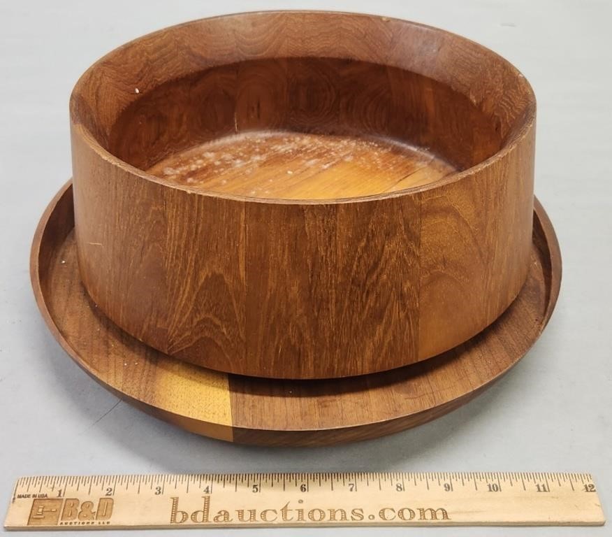 Meahl Danish Wood Bowl & Gerber Trencher