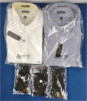 Men's Arrow Dress Shirts (2) & Socks (3)