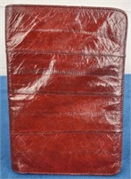 Super Soft Eel Skin Lg Bi-Fold Wallet