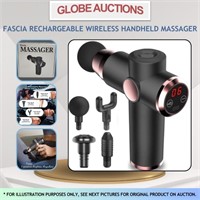 FASCIA RECHARGEABLE WIRELESS HANDHELD MASSAGER