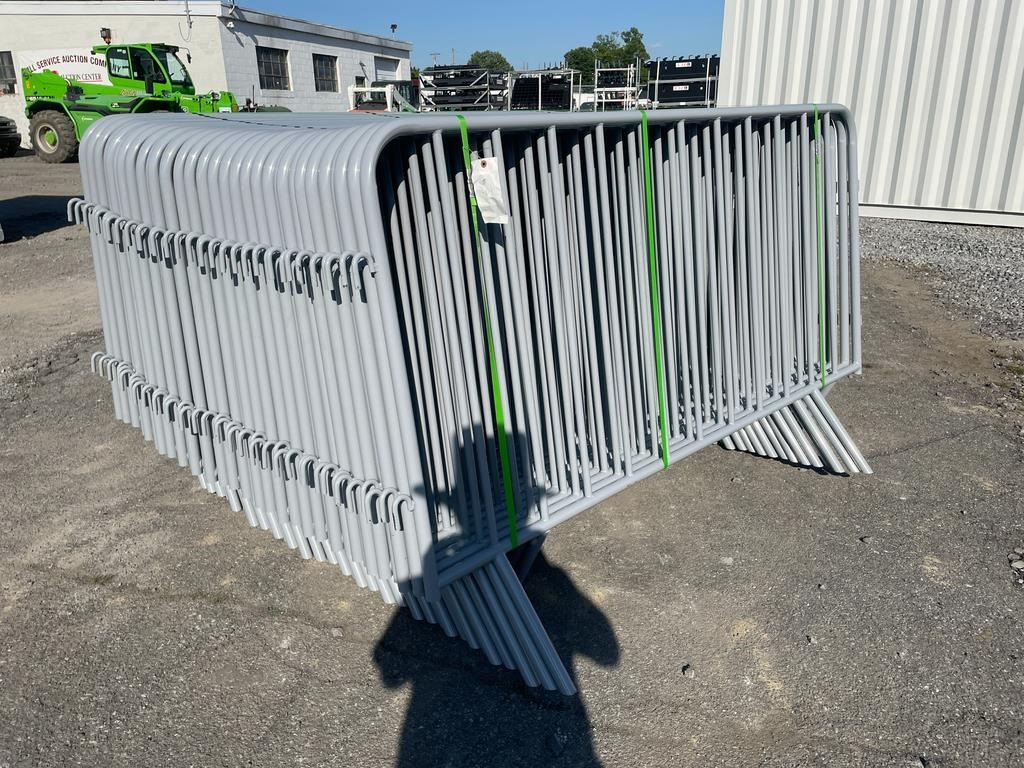 New (40) Pcs. 80" Freestanding Barrier Gates