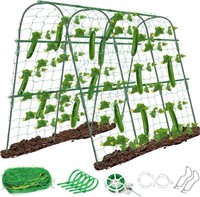 Cucumber Trellis For Raised Beds, 63 X 45 Inch
