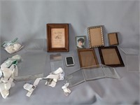 Assorted Small Frames & Other Items