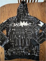 Medium Reason Basquiat Black Hoodie