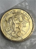 Krewe of Troy 1985 Coin