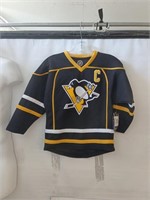 KIDS NHL HOCKEY JERSEY SIDNEY CROSBY 87 L/XL 6/7