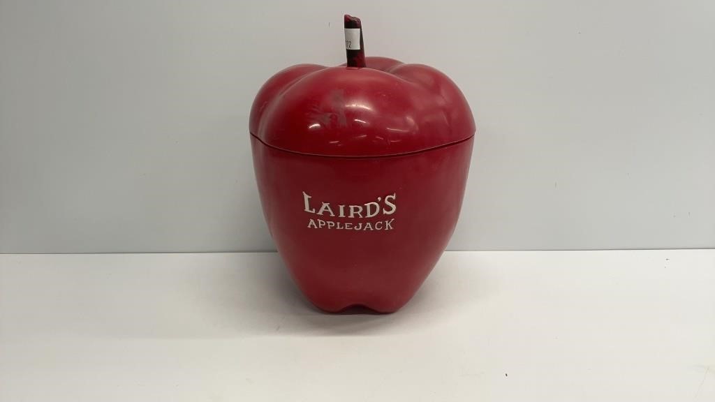 Lairds Applejack large plastic liquor apple