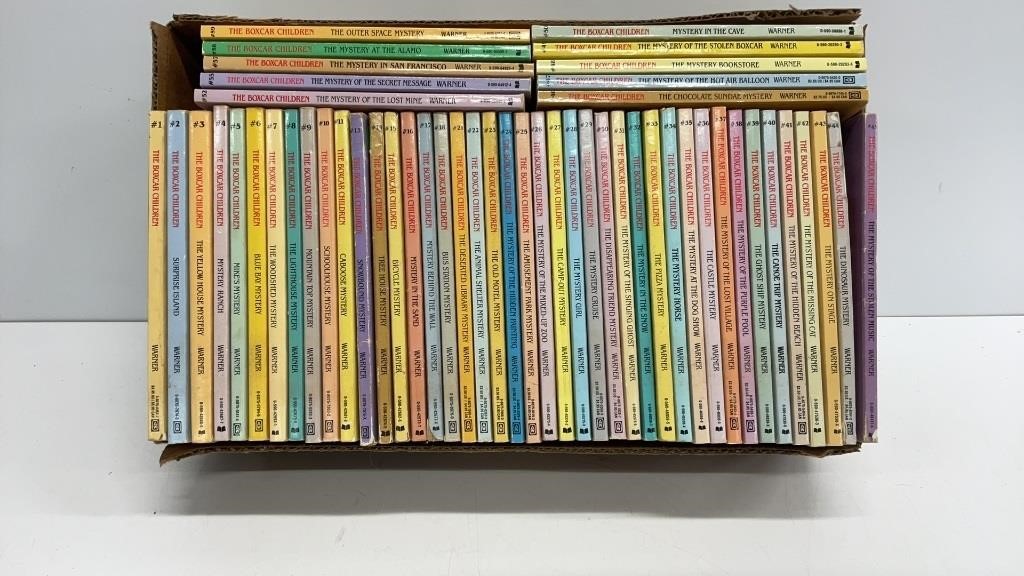 The Boxcar Children whole book set except book