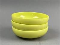 Vintage Yellow Bowls