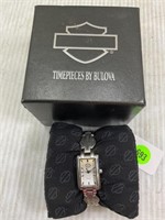 HARLEY DAVIDSON BULOVA WOMENS BAR & SHIELD WATCH