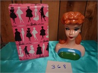 FROM BARBIE WITH LOVE SENIOR PROM HEAD VASE