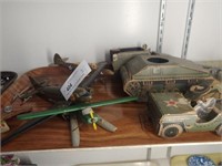 Plastic Model Kits and Cardboard Artillery