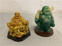 Plastic & Glass Buddha Statues