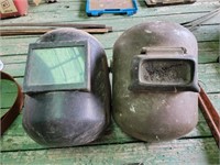 Lot (2) Welding Helmets