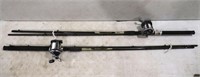 (2) Daiwa Fishing Poles