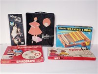 VINTAGE BARBIE DOLL & GAMES