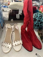 Two pairs of ladies shoes sz9