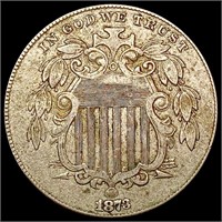 1873 Shield Nickel LIGHTLY CIRCULATED