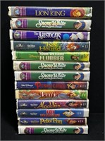 Classic Disney VHS Movies