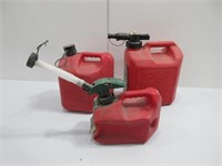 1, 2, & 2.5 Gallon Gas Cans