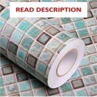 TAN Mosaic Wallpaper 15.7x78.7 Self-Adhesive