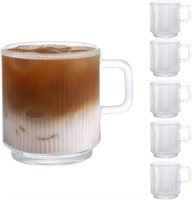 D.M DESIGN·MASTER [6 Pack, 12 OZ] - Premium Glass