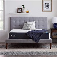 LUCID 5 inch Memory Foam Mattress - Twin Size