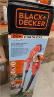 Black Decker 20v max lithium iron, cordless