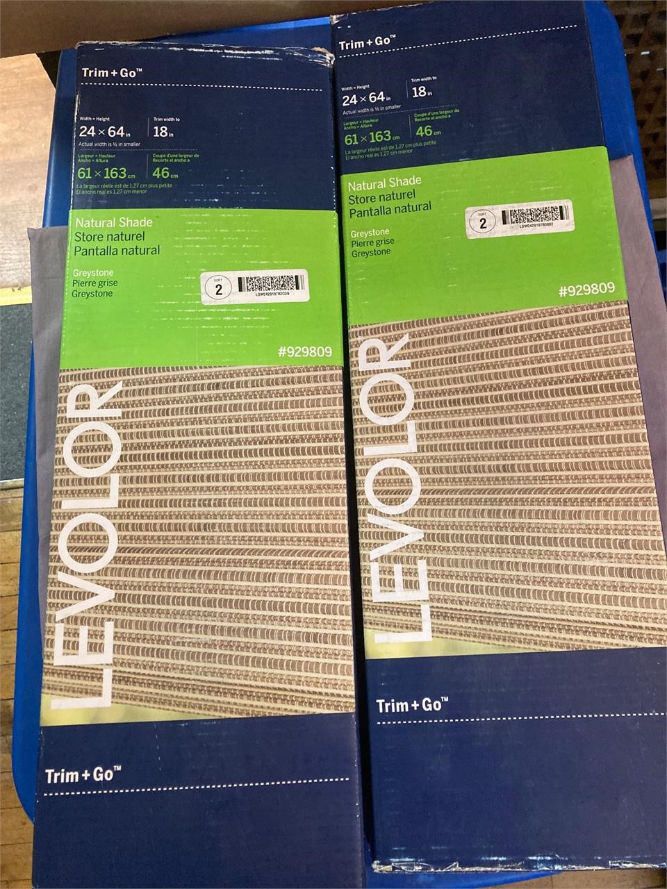 2 Levolor Window Shades