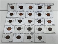 (24) ERROR COINS UNCIRCULATED