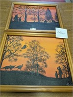 Pair of Framed Wild Life Prints