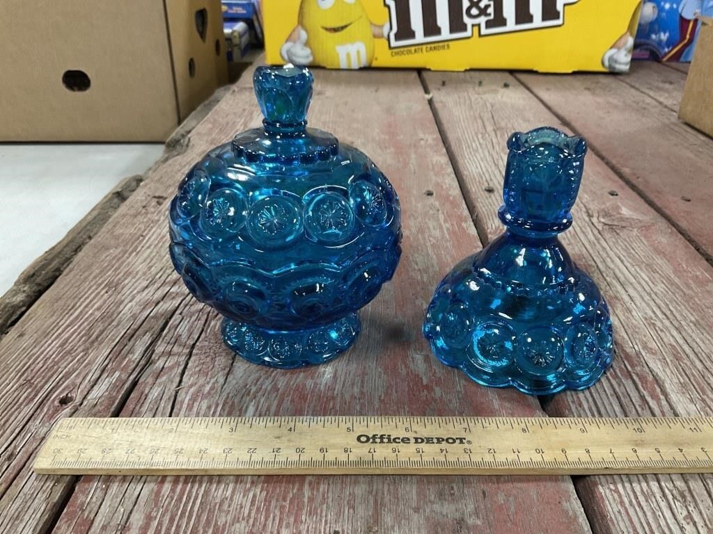 Blue Art Glass