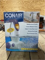 NIB Conair Dual Jet Cordless Bath Spa