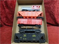 Lionel rolling stock train cars.