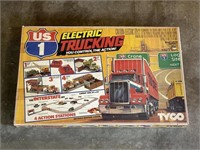 Vintage Tyco electric trucking slot car set