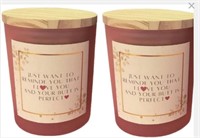 2x Scented Candle Gifts - For Her Funny