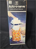 Auto-a-serve King Airpot Hot & cold liquid
