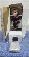 Heritage Signature Collection porcelain doll.