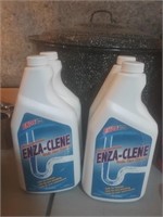 4 new bottles of enza clean drain line cleaner