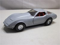 Silver Ertl Diecast Corvette