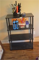 Four shelf utility shelf