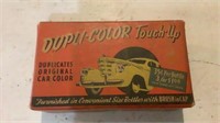 Vintage Duplicate-Color Touch-Up Car Paint Box
