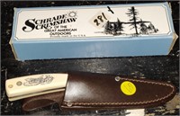 Schrade Knife w/ Box & Sheath