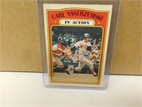 1972 OPC Carl Yastremski #38 In Action Card