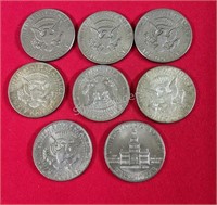 1967 - 1977 United States 50 Cents Coins