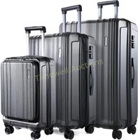 Luggage Set 3 Piece 20/24/28  Silver Grey