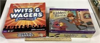 Hidden Hints board game w/ Wits & Wagers board