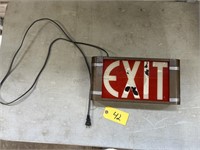 Vintage Exit Sign