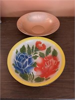 Enamel Ware bowl floral print some knix