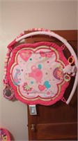 Pink baby activity playmat